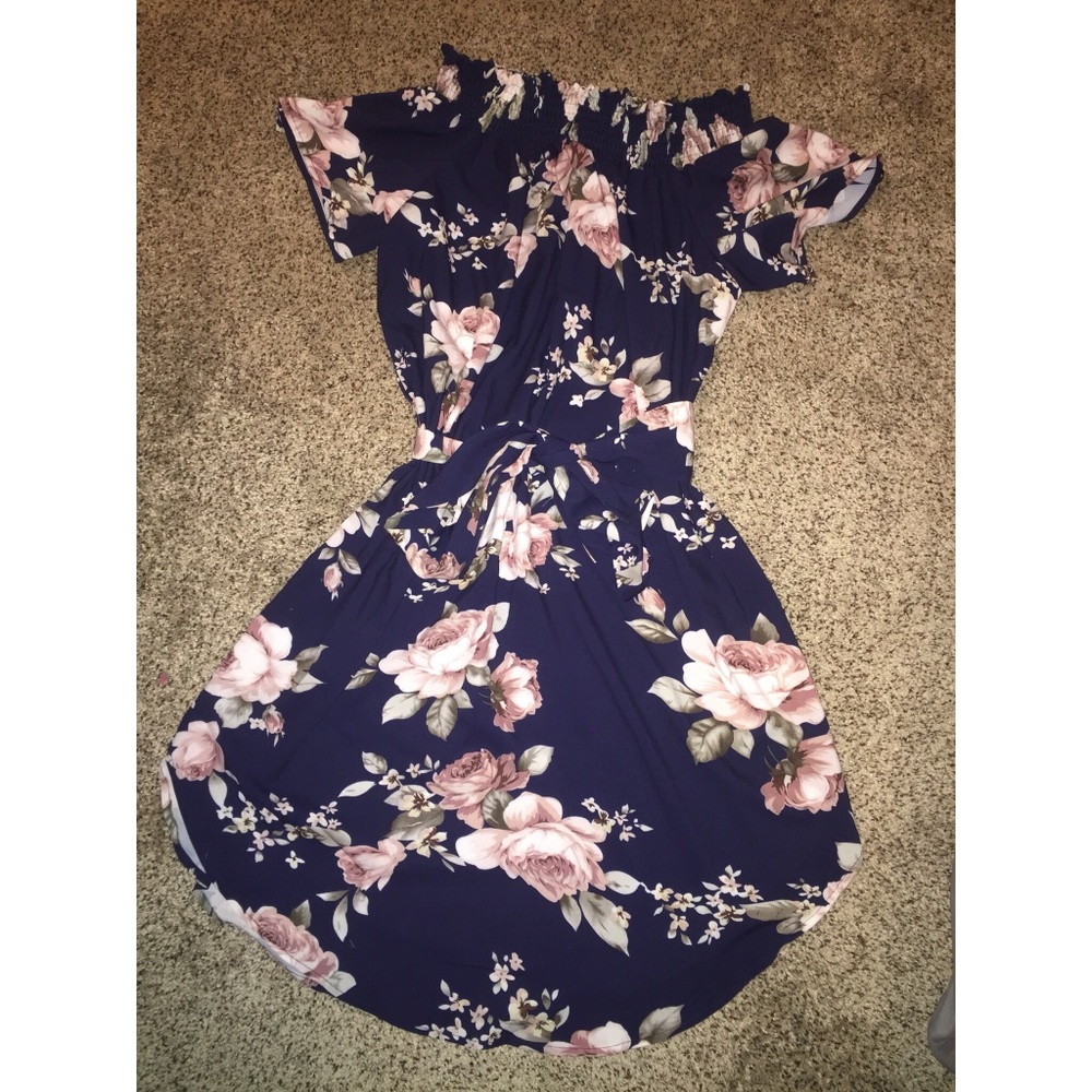 Off the shoulder dress